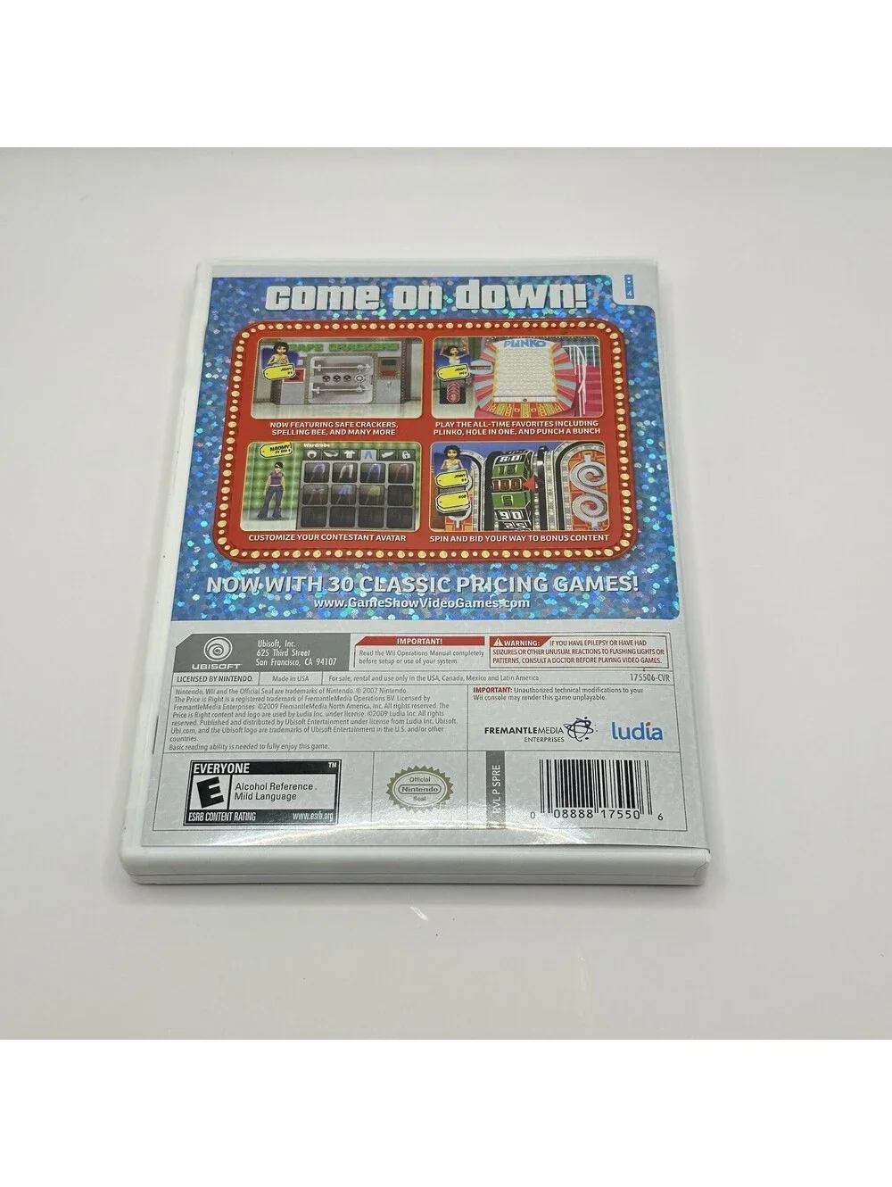 The Price is Right 2010 Edition Nintendo Wii Game CIB
